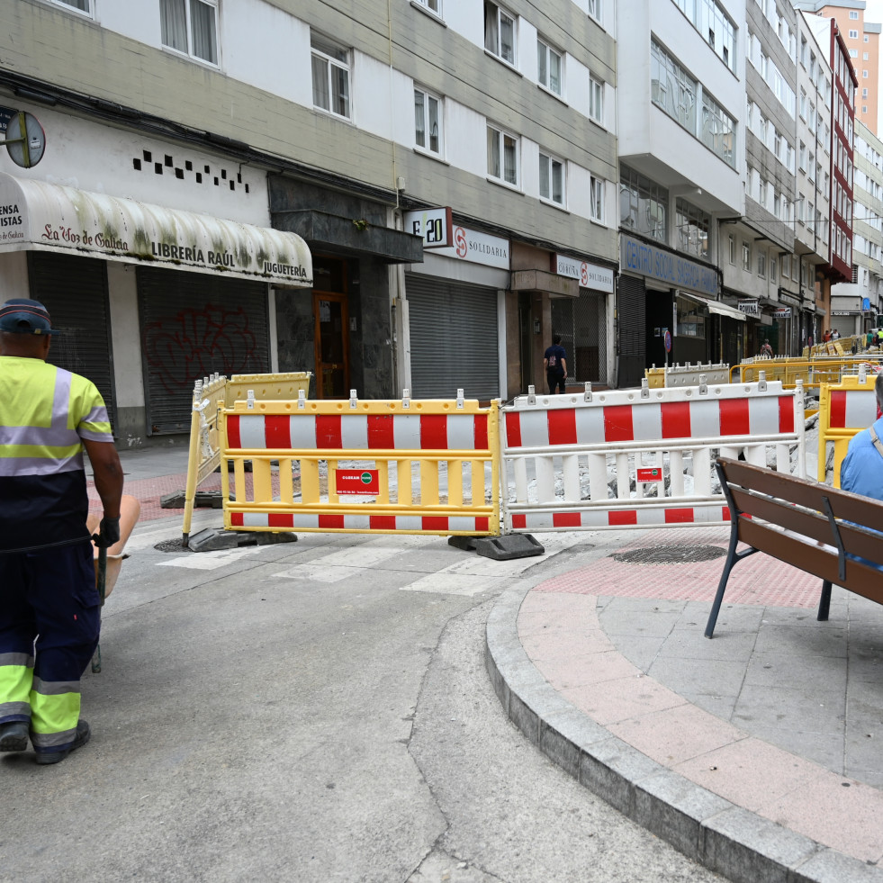 La Sagrada Familia, el barrio de A Coruña más cómodo para ver las obras