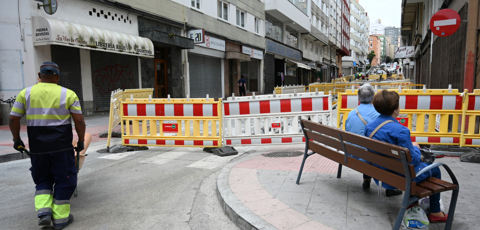 La Sagrada Familia, el barrio de A Coruña más cómodo para ver las obras