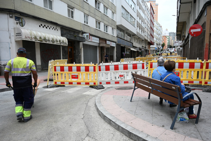 La Sagrada Familia, el barrio de A Coruña más cómodo para ver las obras