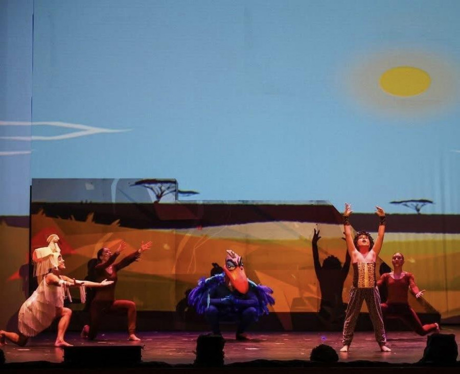 Simba, Timón y Pumba volverán en septiembre a A Coruña