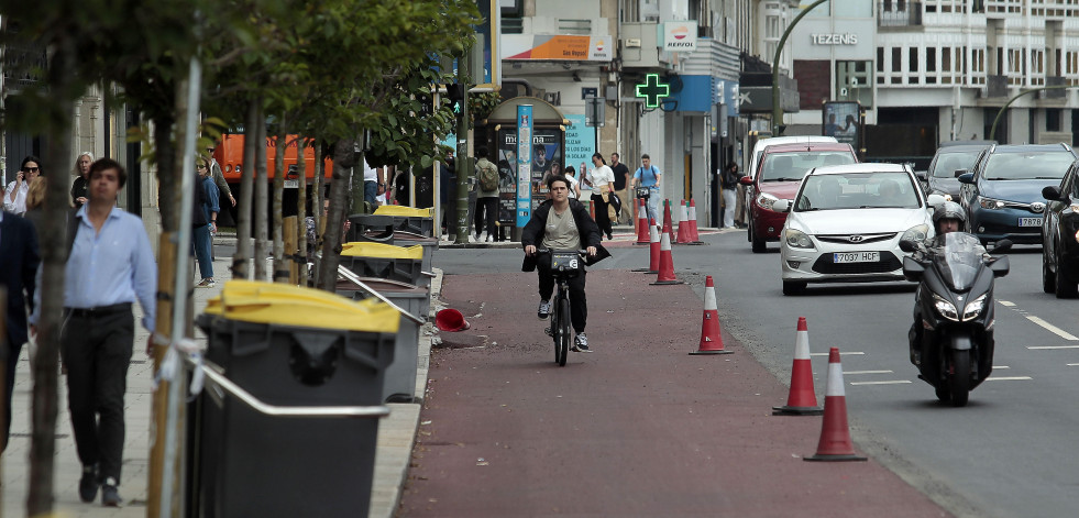 El BNG llevará a pleno las quejas de los usuarios sobre  el estado actual del carril bici