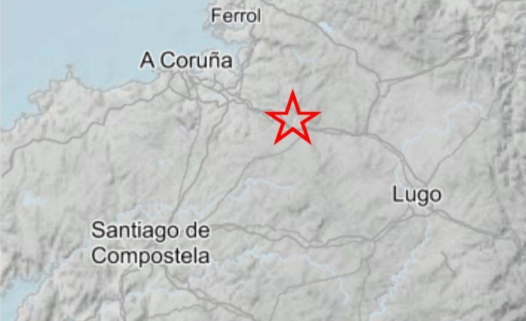Un leve terremoto sacude Aranga