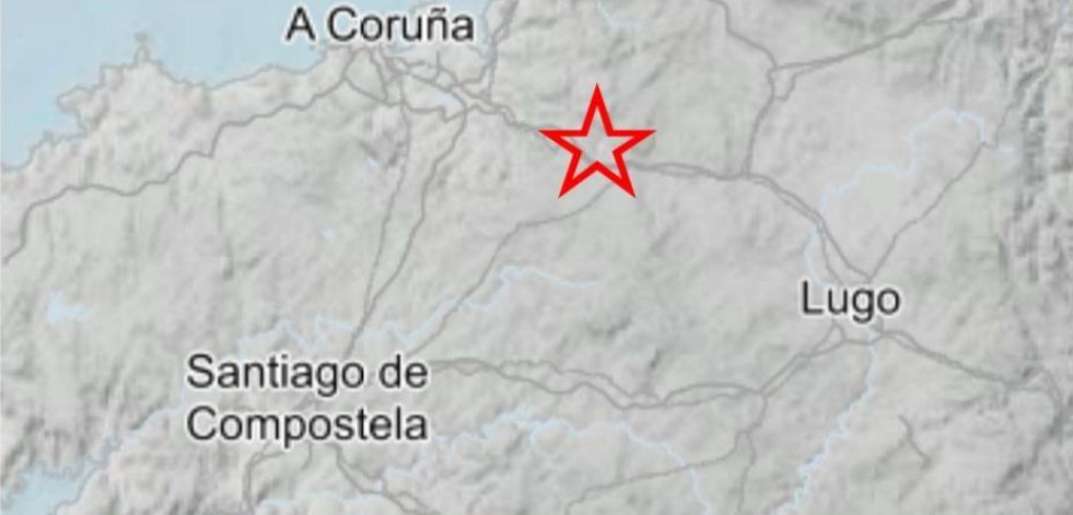 Un leve terremoto sacude Aranga