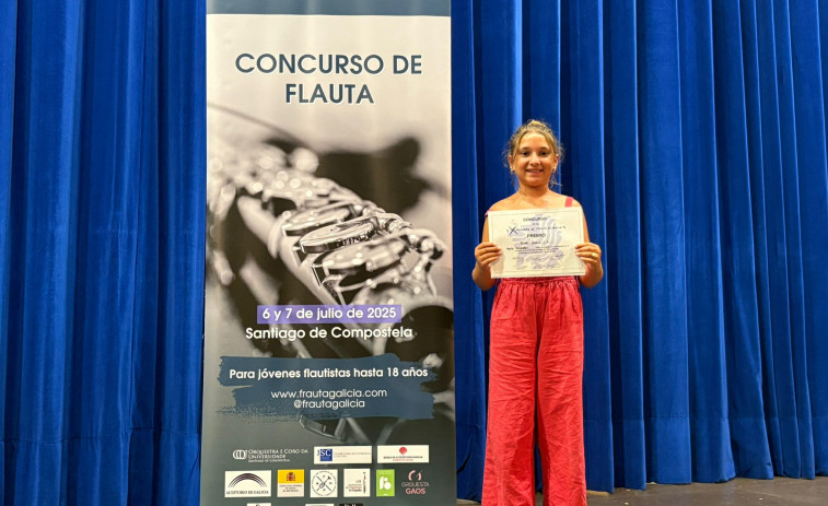 Talento musical sadense: María Fernández conquista Santiago