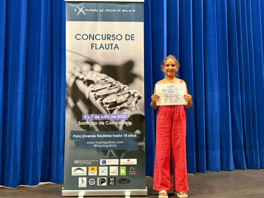 Talento musical sadense: María Fernández conquista Santiago