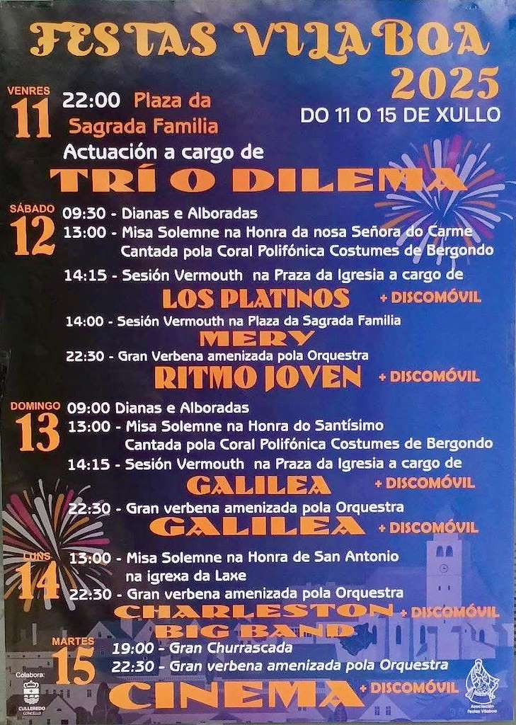 Fiestas de Vilaboa en Culleredo