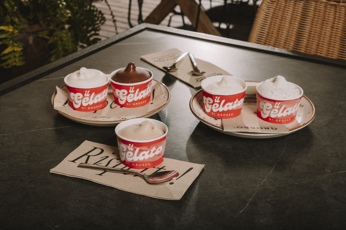 Helados con sabor a stracciatella, avellana y Nutella