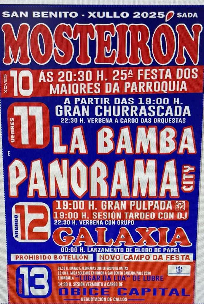 San Benido de Mosteirón en Sada