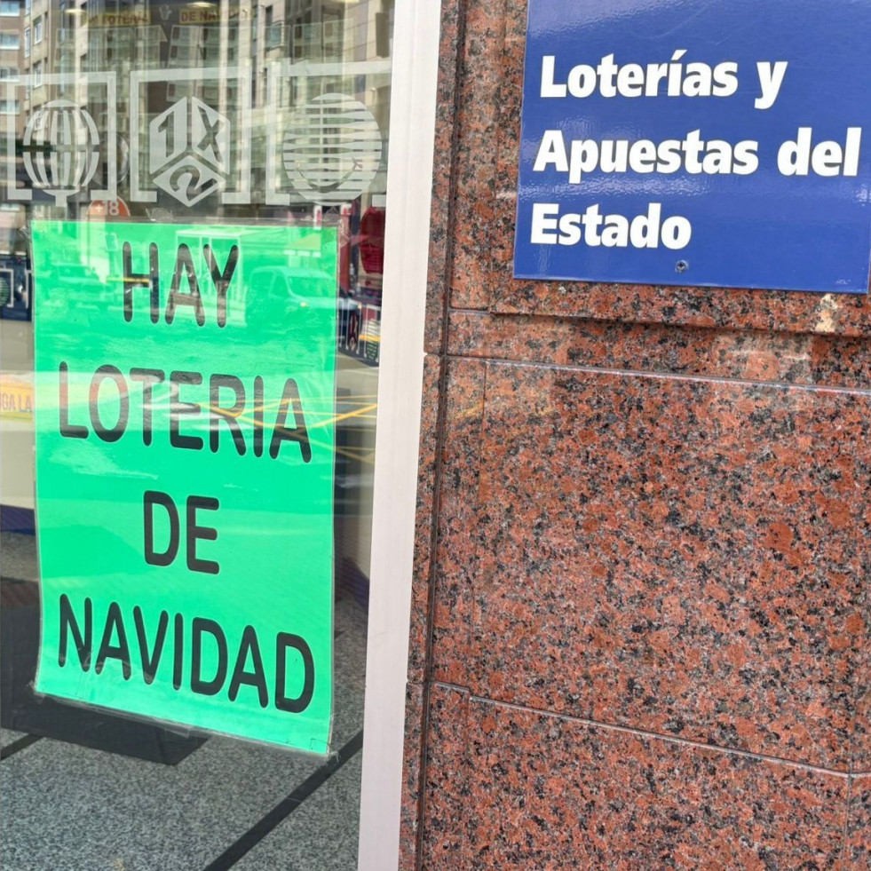 Las administraciones de A Coruña ya tienen Lotería de Navidad