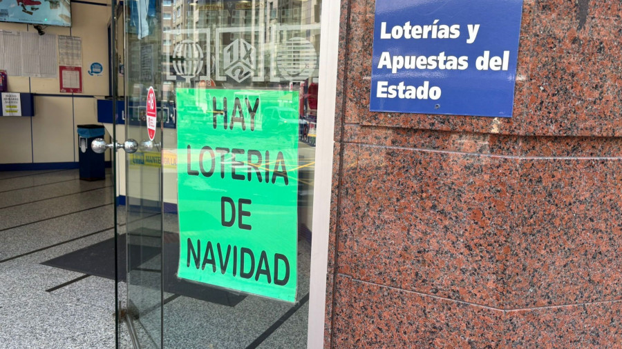 Las administraciones de A Coruña ya tienen Lotería de Navidad