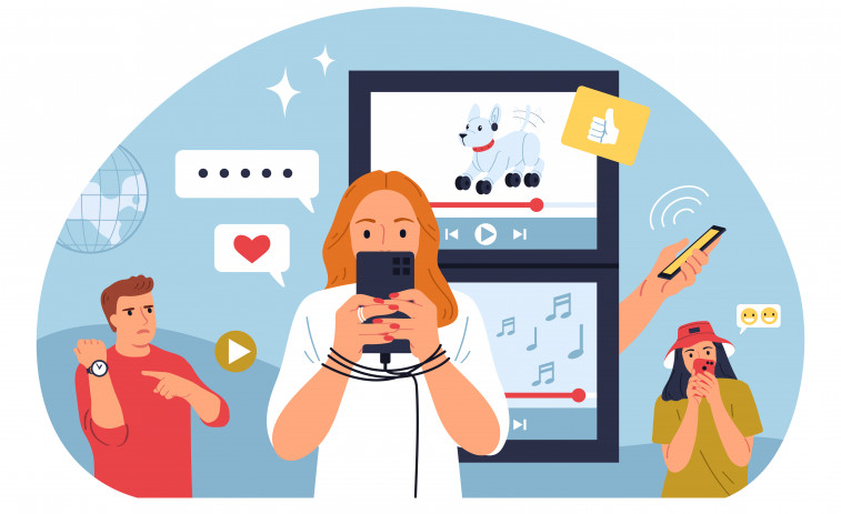 La IA refuerza el consumo compulsivo de vídeos breves en redes sociales con consecuencias preocupantes para la salud mental