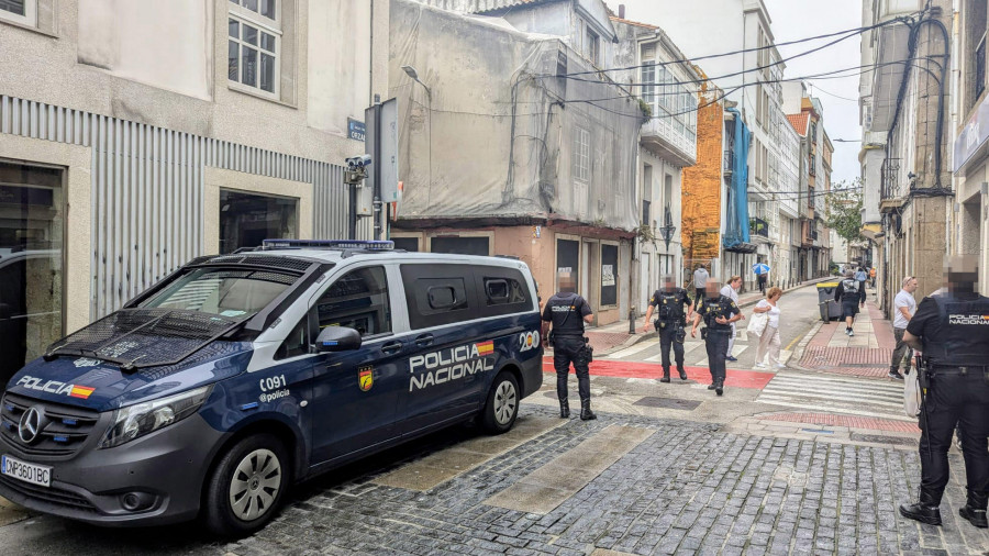 Abortan un intento de okupación en pleno centro de A Coruña