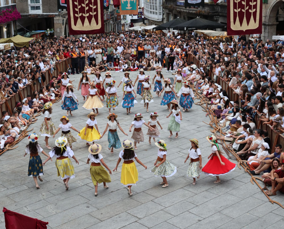 Feira Franca Medieval de Betanzos . Foto: Concello de Betanzos