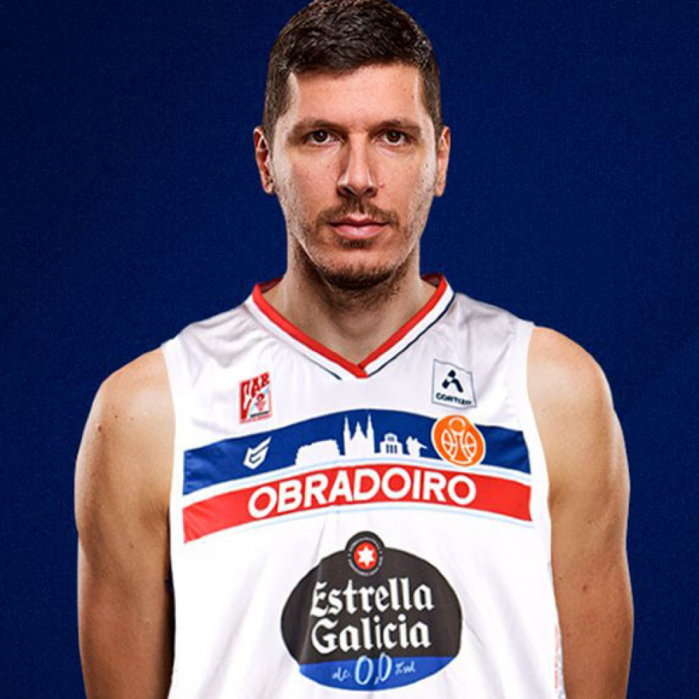 El serbio Goran Huskić refuerza el juego interior del Obradoiro