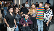 Cuatro fans se encuentran con Edurne de la mano de Coruña The Style Outlets en el Atlantic Pride