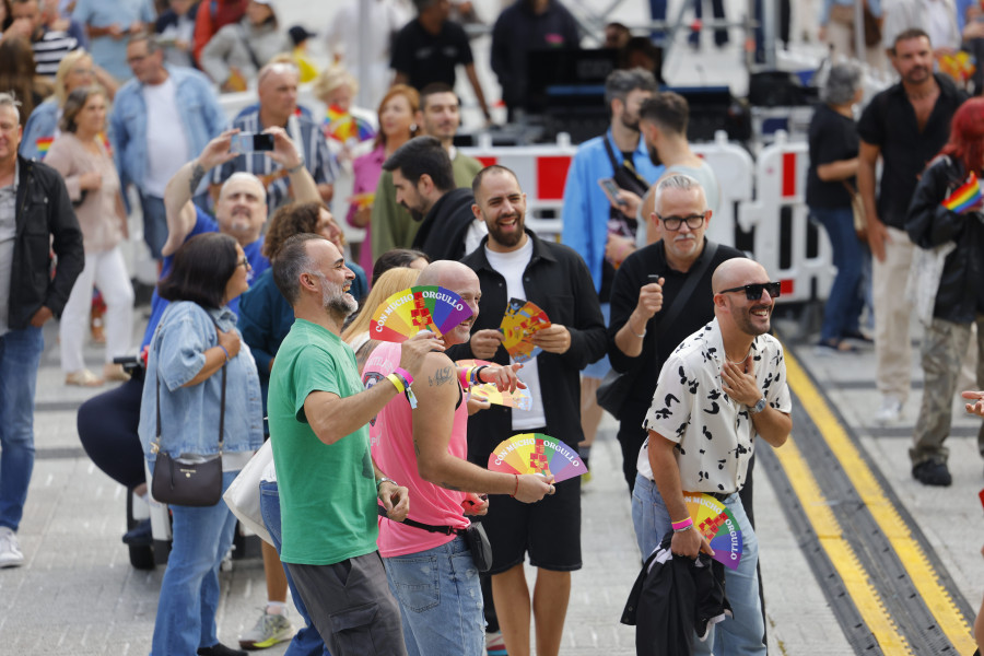 El Atlantic Pride reunió la cerca de 45.000 personas en su 6ª edición