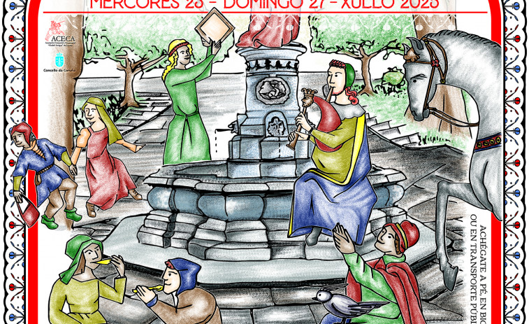 La Feira das Marabillas de A Coruña contará con un refuerzo especial del servicio de limpieza y recogida