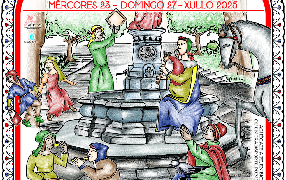 La Feira das Marabillas de A Coruña contará con un refuerzo especial del servicio de limpieza y recogida