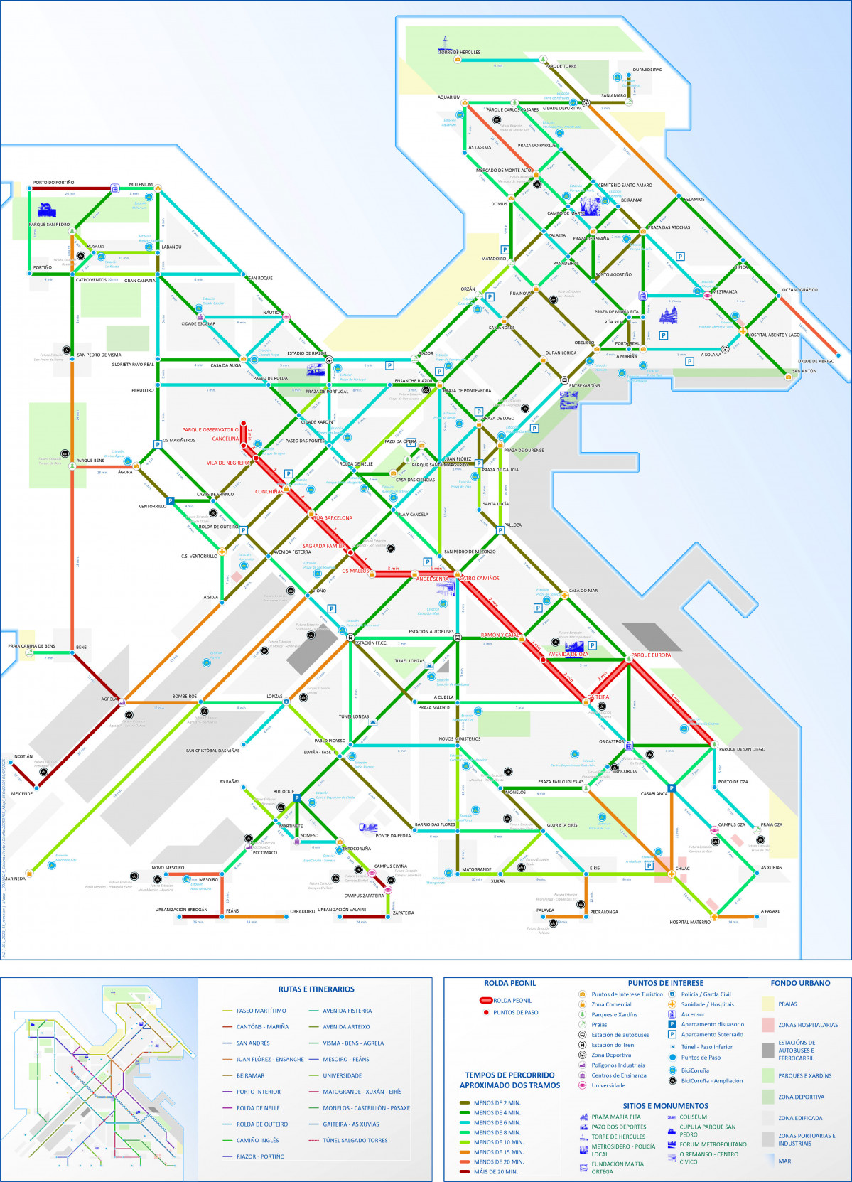CORUNA MINUTO PLANO ACTUALIZADO