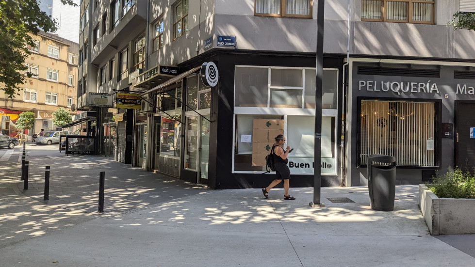 La pastelería Buen Rollo situada en el número 10 de la calle de San Vicente