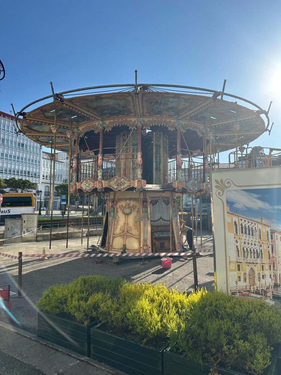 Instalación carrusel