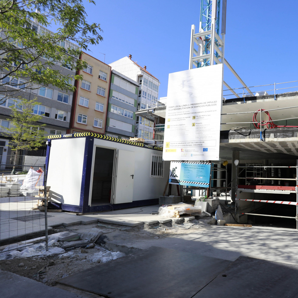 El Ayuntamiento de A Coruña extingue la concesión del aparcamiento del mercado de Monte Alto