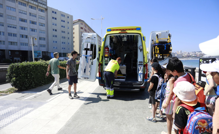 El Ayuntamiento de A Coruña da a conocer el trabajo del servicio de salvamento de las playas de la ciudad