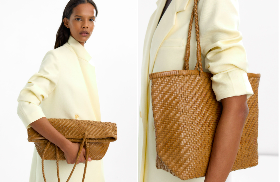 Bolso shopper de piel de Parfois 
