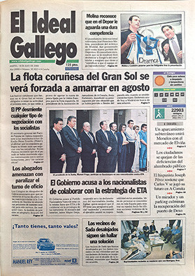 Portada 18 julio 2000