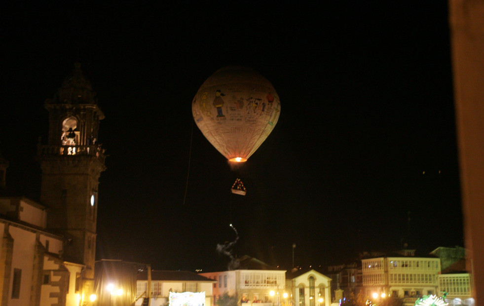 Todo listo para la noche mágica de Betanzos