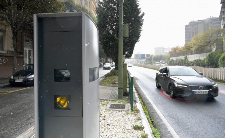 Los casos de exceso de velocidad se doblaron en tan solo un año en A Coruña