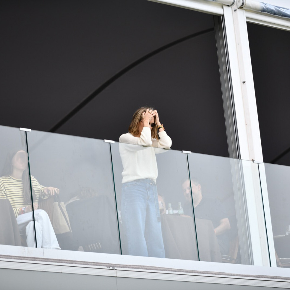 La reacción de Marta Ortega al error de su caballo en el último salto de la prueba