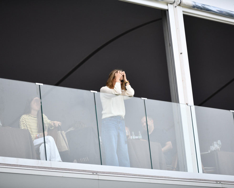 Marta Ortega se lamenta por el error en último salto de Elwikke @Lucía Méndez