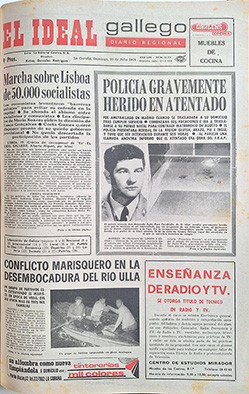 Portada 20 julio 1975