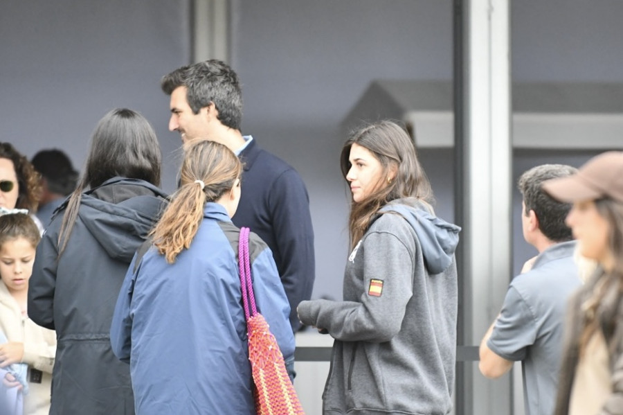 Sira Martínez, hija de Luis Enrique, presente en la última jornada de Casas Novas