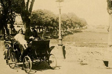 Primer coche de A Coruña, del médico Durán | Real Academia Galega