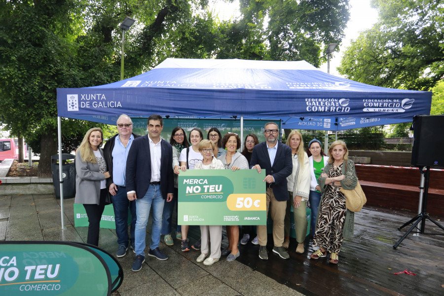 Entregados los premios de la campaña Merca no teu Comercio en A Coruña