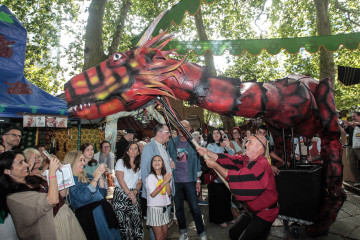 Inauguración de la Feira das Marabillas de A Coruña FOTO Quintana (1)