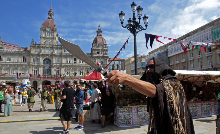 Estas son las fiestas del fin de semana en A Coruña y su área: feria medieval, la Panorama, la París de Noia y Soraya