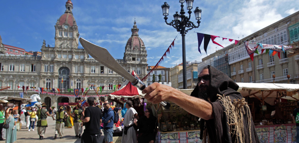Estas son las fiestas del fin de semana en A Coruña y su área: feria medieval, la Panorama, la París de Noia y Soraya