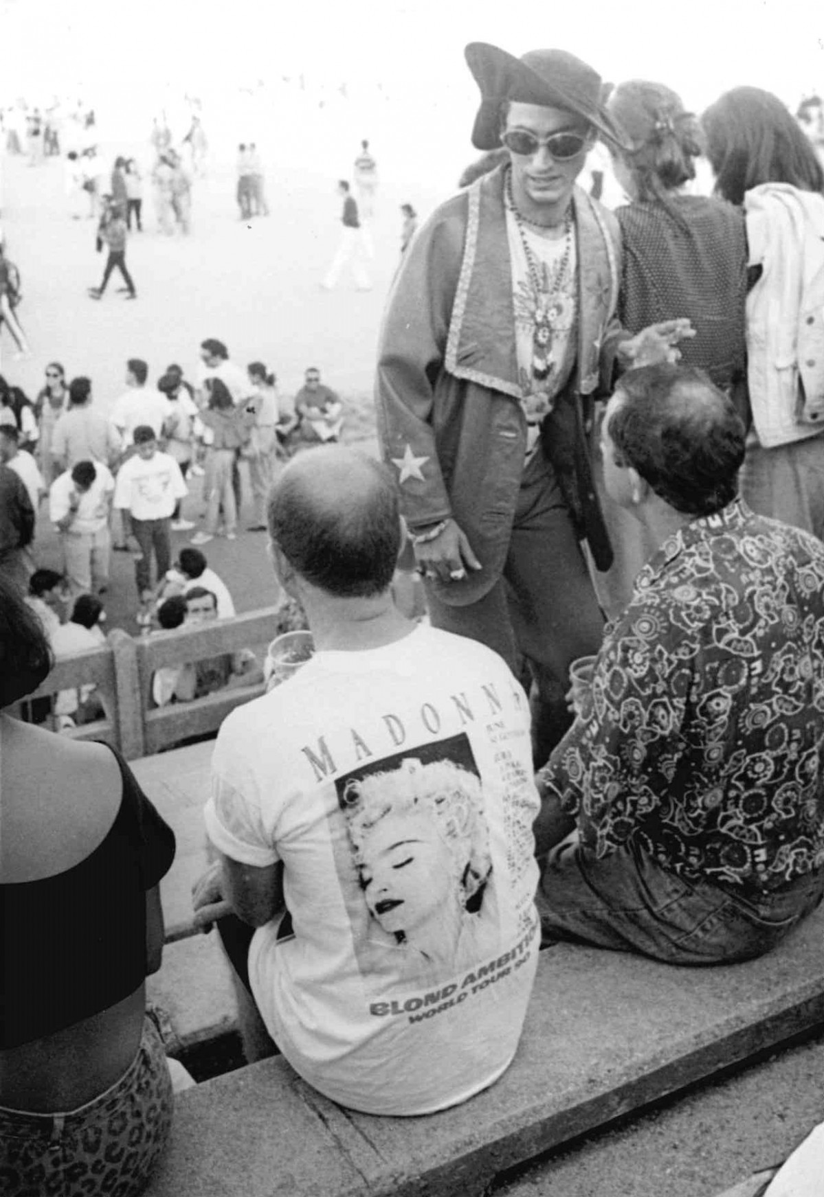 Concierto prince 29 julio 1990 santa maria del mar publico prince madonna