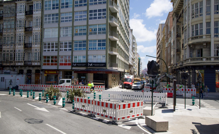 Modesta Goicouría facilitará desde la próxima semana el acceso al paseo marítimo desde la plaza de Pontevedra