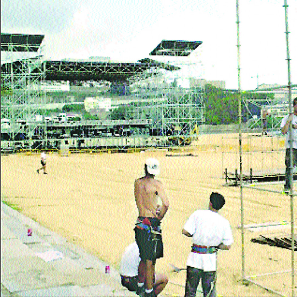 Hace 25 años | Santa Cristina es el escenario de la gran final de ‘Galicia, Cidade Única’
