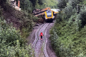 Alemania accidente tren