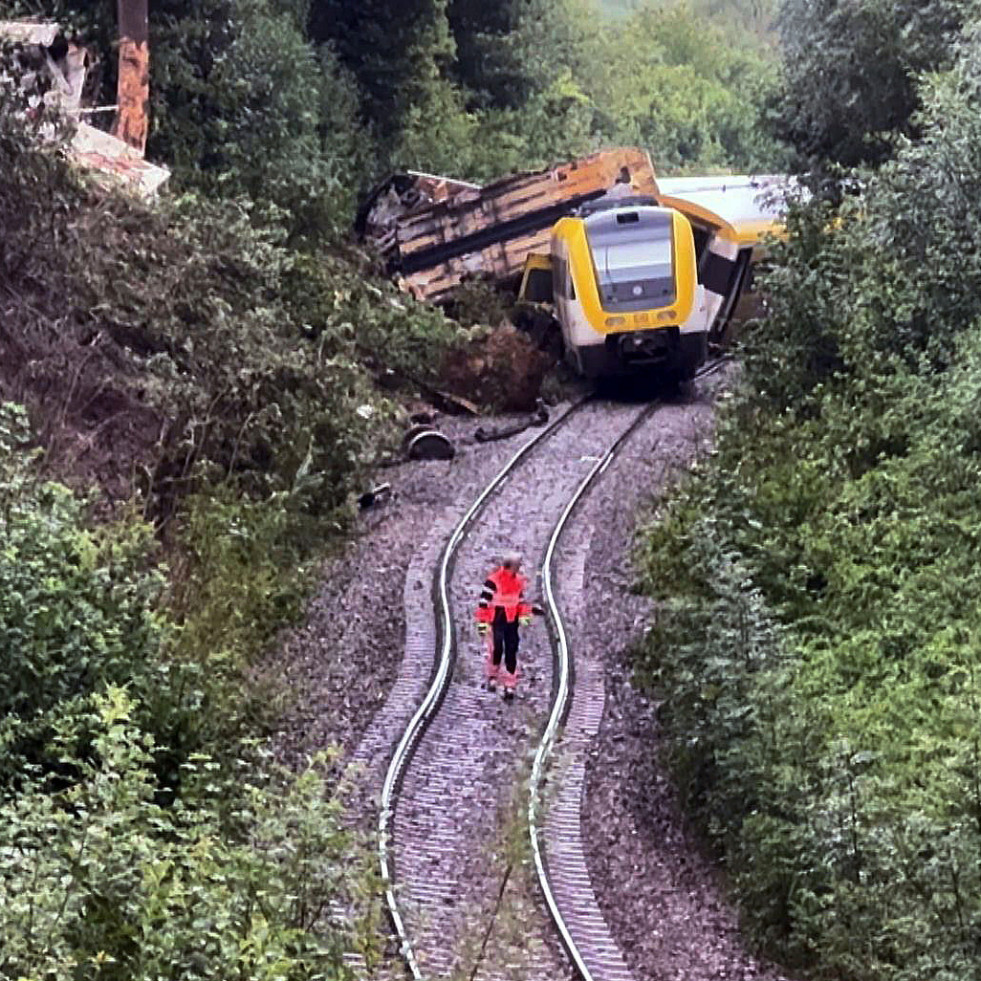 Varios muertos y heridos en el accidente de tren en Alemania
