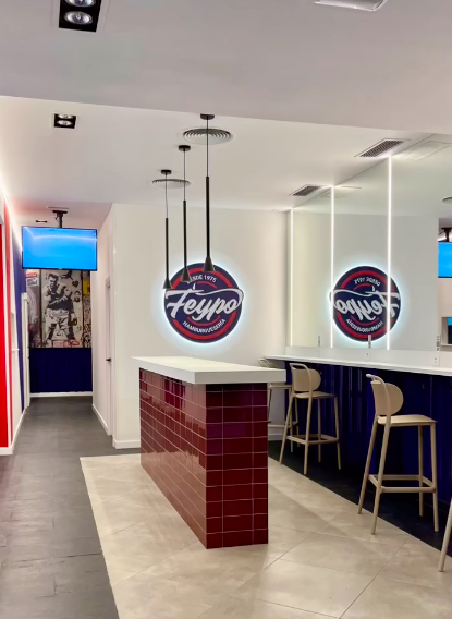 El interior del nuevo Feypo
