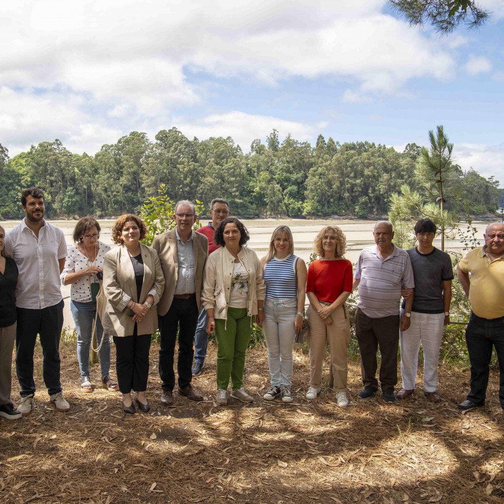 El ecoturismo marcha: Miño estrena la primera senda 'con sello' de As Mariñas