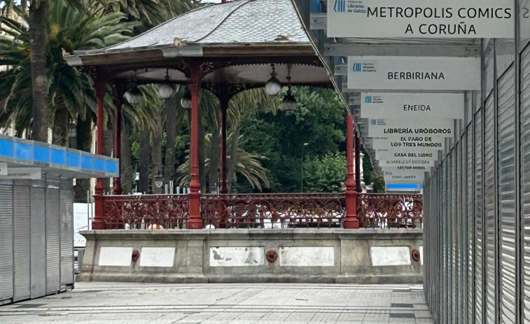 La Feria del Libro de A Coruña toma forma en una nueva ubicación