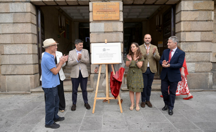 A Coruña homenajea a su último gobernador civil republicano