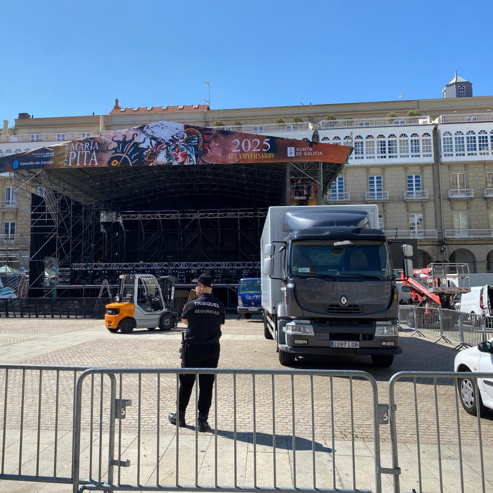 ¿Qué hacer hoy, 1 de agosto, en A Coruña en las fiestas de María Pita?